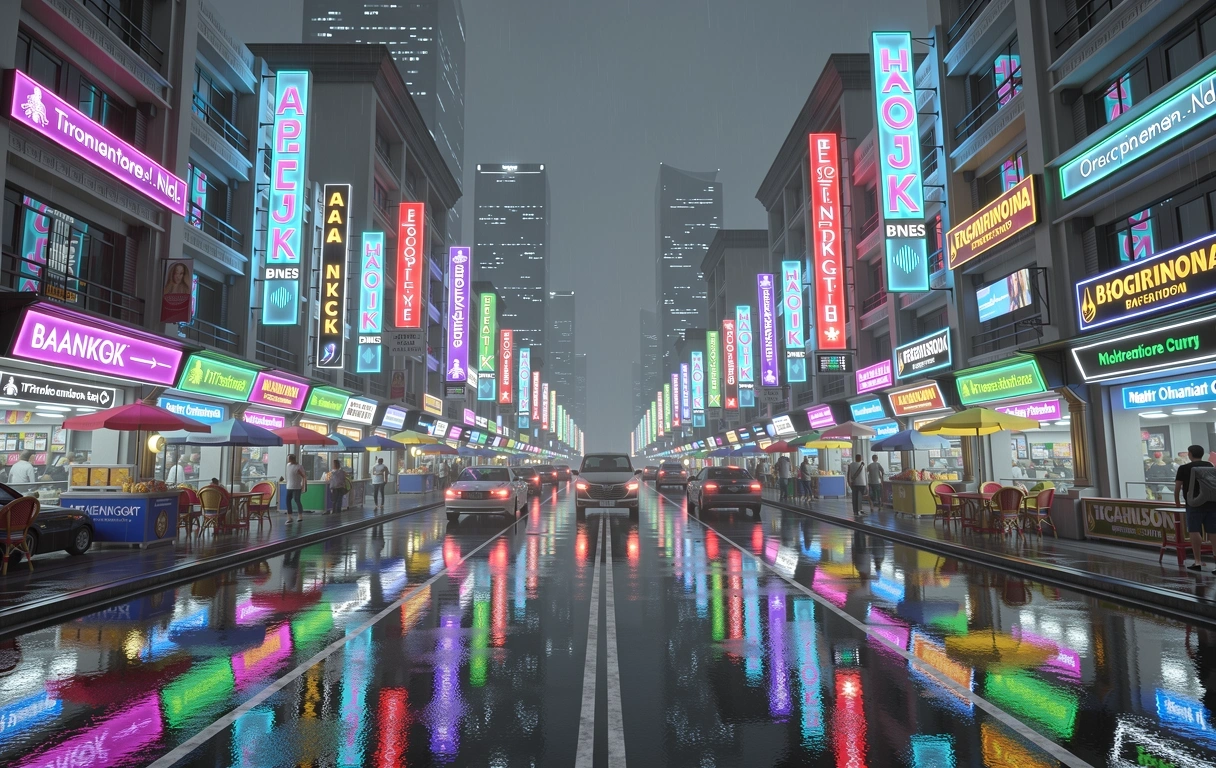 Cybernetic Krungthep atmosphere