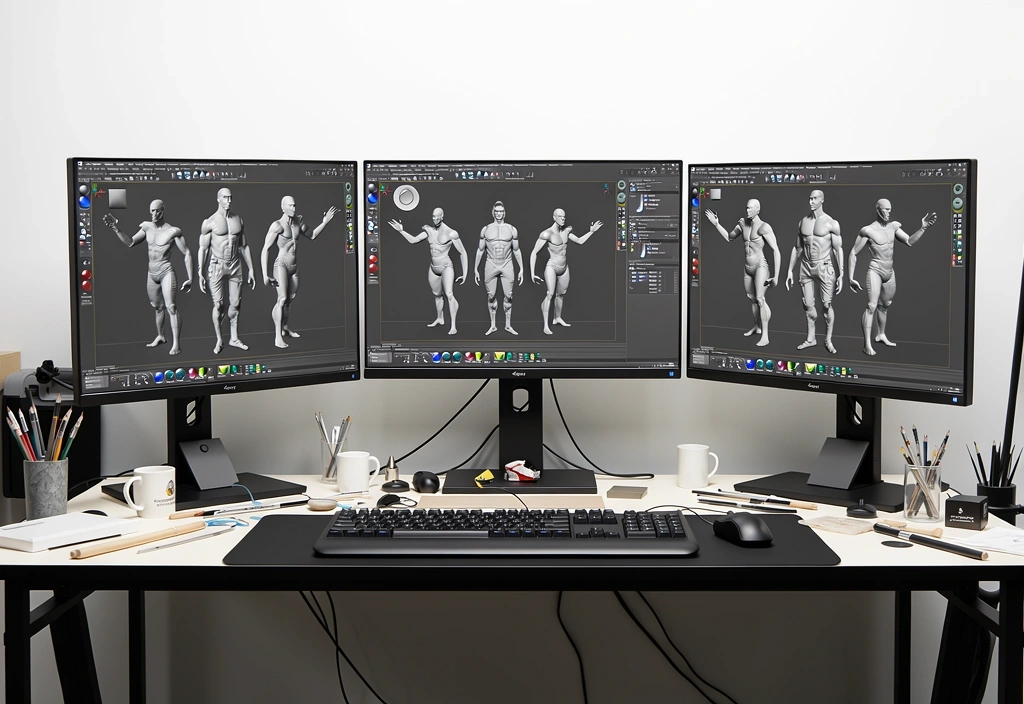 Digital art production